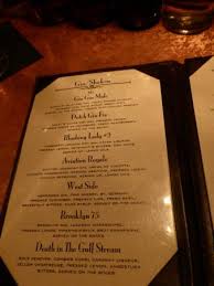 Jul 09, 2021 · in this particular case, kuno showcases owner nick yee's family recipes for stellar southeast asian dishes like char kway teow and crab wontons. Drink Menu Picture Of Bathtub Gin New York City Tripadvisor