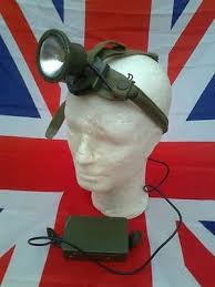 EX ARMY MILITARY OLIVE STRONG HEAD TORCH