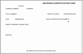 For example, in the case of an auto insurance card, you should carry this with you at all times when driving. Fillable Auto Insurance Id Card In 2021 Geico Car Insurance Progressive Insurance Car Insurance