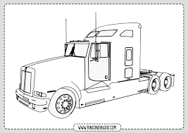 Colorear Dibujos De Camiones Rincon Dibujos Camion Dibujo Camiones Dibujos