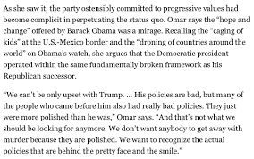Omar issued a statement thursday clarifying her comments after she was met with a flood of criticism. Blake News On Twitter Ilhan Omar On Barack Obama Wow Https T Co Qzeccrujos