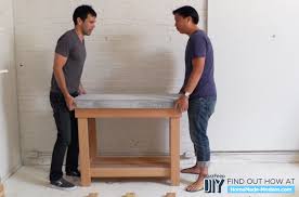 How do i select a standout kitchen island? How To Make A Diy Kitchen Island With A Concrete Countertop