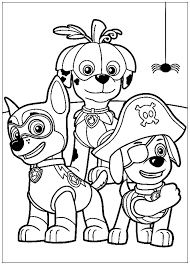 Skye Paw Patrol Coloring Page Youngandtae Com Paw Patrol Coloring Paw Patrol Coloring Pages Halloween Coloring Pages