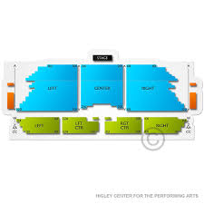 Higley Center For The Performing Arts 2019 Seating Chart