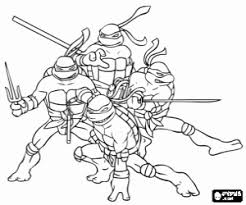 For you who like a ninja, you must like this appearance. Ninja Turtles Coloring Pages Printable Games