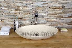 custom unusual stone sink basin