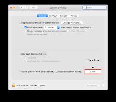 Motu Com Allowing Motu Drivers In Macos Mojave