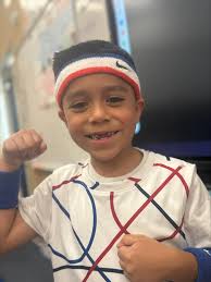 Sunny the Lion joined us to celebrate our Students of the Month for  September and Fitness Day at Sun Valley