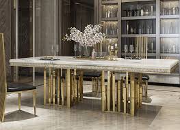 One 20 leaf with polished stainless steel inlay border. Contemporary Dining Room Sets For 8 Off 58