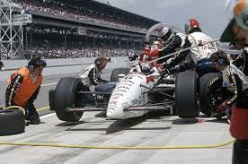 This was the third time the ford mustang had paced the indy 500, once with the original mustang in 1964 and the first year for the fox body in 1979. Mario Andretti Pits During The 1994 Indy 500 His Final Race At The Brickyard Indy Car Racing Indy Cars Mario Andretti
