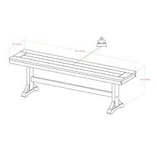 With a look so warm and natural, this beauty of a bench will be at home in. Walker Edison Solid Wood Black Dining Bench Pricepulse
