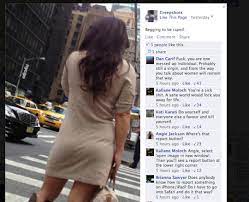 Sounds perfect wahhhh, i don't wanna. Facebook Won T Remove Photo Of Woman Begging To Be Raped 972 Magazine