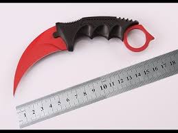 ⚔️ comprar cuchillos de csgo reales. Como Hacer El Cuchillo De Counter Strike Karambit Masacre Con Impresora 3d Youtube