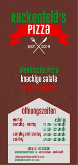 Ebenso das personal im geschäft. Reckenfeld S Pizza Deingreven De