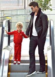 Robin thicke documented the special moment in the hospital when his son julian fuego thicke became a big brother to his newborn sister mia love thicke—and it's just so precious! Robin Thicke And Son Julian Headed To A Movie In Century City 02 09 14 Lipstick Alley