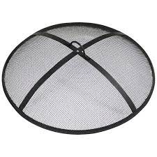 Maybe you would like to learn more about one of these? Sunnydaze Decor 22 In Round Black Steel Fire Pit Spark Screen Kf Hds22 The Home Depot