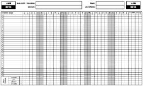 Fillable free printable attendance sheet. Printable Attendance Sheet 2013
