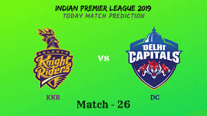 Dc vs kkr in ipl 2019 will be broadcast on saturday (march 30) from 8:00 pm onwards. Kkr Vs Dc 26th T20 Today Match Prediction Kolkata Vs Delhi Ipl 2019