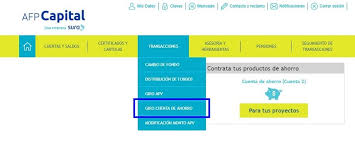 Todos lo que necesitas hacer sin salir de tu casa. Giro Facil Ahorro Voluntario Afp Capital