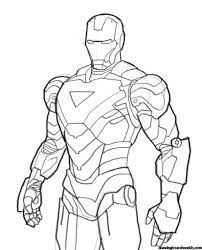Bring iron man to life in this coloring page. Iron Man Coloring Pages Mark 50 Bmo Show