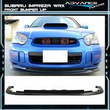 Fits 04 05 Subaru Impreza Wrx Sti Pp V Limited Front Bumper Lip Spoiler Ebay