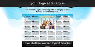 Black And White Logical Fallacy Logical Fallacy Poster Logical Fallacies Learning For Life Critical Thinking