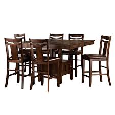 Marcey Counter Height Table Chairs 7 Piece Set Sam S Club In 2020 Bar Table Sets Bar Table Counter Height Dining Sets