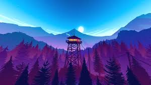 Firewatch digital wallpaper, purple and blue. Firewatch Sky Overlay Custom Sky Overlay Minecraft Texture Pack
