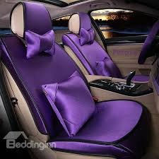 Solid Color All Inclusives Style Ultra Comfortable 3d Car Seat Covers Beddinginn Com Shades Of Purple Purple Car All Things Purple