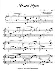 Free christmas arrangements + mp3. Silent Night Free Christmas Piano Sheet Music Piano Sheet Music Free Piano Sheet Music Christmas Piano Sheet Music