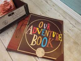 My Adventure Book Replica Pixar S Up Movie Faux Leather Cover Colorful Letters Globe Scrapbook Album Our Adventure Book Adventure Book Up Adventure Book