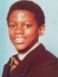 My school photo, taken in 1978 age 12. I was so proud of my New school  uniform.....can you see the pride