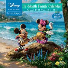 If you have any ideas for additional printables you would like to see added to this page, feel free to send me an email at info@mickeychatter.com. Amazon Com Disney Dreams Collection By Thomas Kinkade Studios 17 Month 2020 2021 Family Wall Calendar 9781524855994 Kinkade Thomas Books
