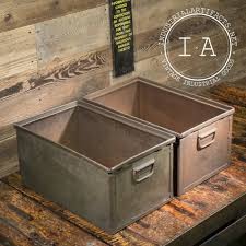 Hide your treasure in a trunk or store some safety pins in a box. Decorative Metal Storage Bins Ideas On Foter