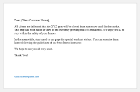 I am sorry to announce that doe's downtown office will close december 31. Business Closing Announcement Statements For Covid 19 Word Excel Templates