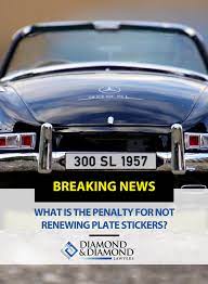What Is The Penalty For Not Renewing Plate Stickers Renew Stickers Personal Injury Lawyer