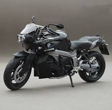 On the topic of chassis characteristics, responsible for road holding, handling behavior and ride comfort, the bmw k 1300 r. Bmw K1300r Motorcycle Model 1 12 Scale Black Evtoys Com Motorcycle Model Bmw Bike Toy
