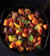 Eggplant Sweet Potato Stir Fry Recipe Sweet Potato Stir Fry Clean Eating Recipes Sweet Potato Recipes