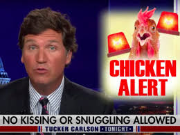 Tucker is married to his longtime wife, susan andrews since 1991. Tucker Carlson Mocks Cdc Warning To Not Kiss Chickens On Fox News