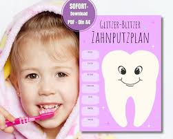 Children Teeth Print