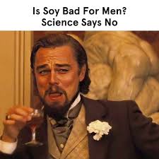 ❌COMMON SOY MYTHS❌ Sometimes we hear about nutrition myths that couldn't be  further from the truth, and the myth that soy is bad for men is one of the  best examples of