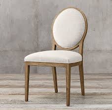 French Contemporary Round Fabric Side Chair Dinning Chairs French Dining Chairs Chairs Repurposed