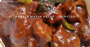 Resep Ati Ampela Masak Kecap Oleh Jenny Resep Resep Masakan Asia Makanan Masakan Indonesia