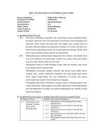 Rpp sistem komputer kurikulum 2013 revisi 2017. Rpp Sistem Komputer Kd 01