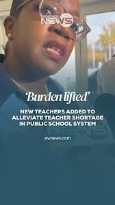 BURDEN LIFTED: Director of Education Dominique McCartney- Russell revealed  to reporters
