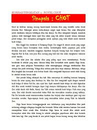 Peribahasa dari buku teks tingkatan 4 dan tingkatan 5. Sinopsis Chot