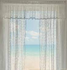 Browse our range of net curtains and sheer curtains. Nautical Beach House Star Fish Curtain Valance Home Kitchen Surclima Handmade Products