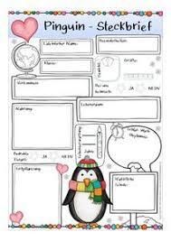 Steckbrief Pinguin Unterrichtsmaterial Im Fach Sachunterricht In 2020 Steckbrief Pinguine Unterrichtsmaterial