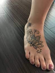 Lotus Foot Tattoo Foot Tattoo Foot Tattoos Lotus Foot Tattoo