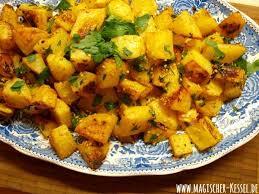 Batata Harra Scharfe Kartoffeln Aus Dem Ofen In 2020 Arabische Gerichte Arabisches Essen Orientalische Rezepte